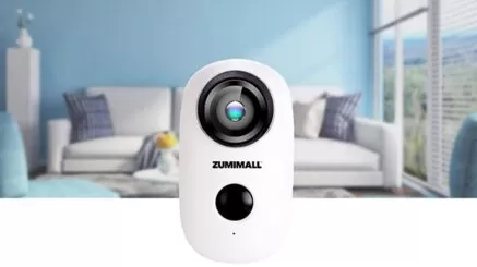 ZUMIMALL wireless rechargeable battery powered WiFi camera