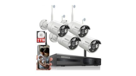 OOSSXX 8-Channel HD 1080p wireless security camera system & app review