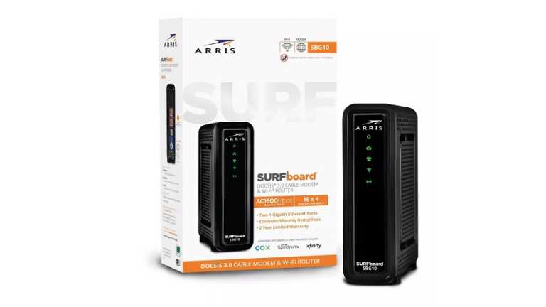 ARRIS SURFboard SBG10 DOCSIS 3.0 cable modem review