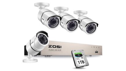 ZOSI 8Ch 1080p PoE home security camera system review
