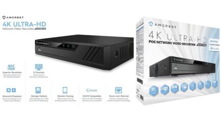 Amcrest NV4108E-HS 4K 8Ch PoE NVR review