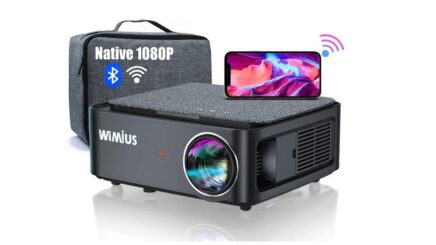 WiMiUS 5G WiFi Bluetooth K1 projector 4K support review