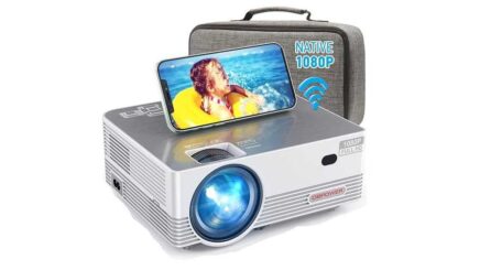 DBPOWER 8000L Full HD outdoor movie projector review