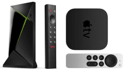 NVIDIA Shield TV Pro vs Apple TV 4K (2021)