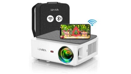 Yaber V6 WiFi Bluetooth projector 9000L review