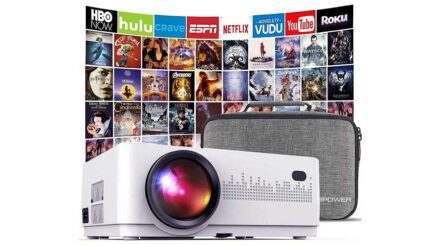 DBPOWER L21 LCD video projector review