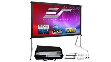 Elite Screens Yard Master 2 120-inch outdoor indoor projector screen review