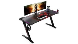 Eureka Ergonomic Z60 60 RGB gaming desk - black review