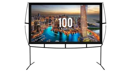 KHOMO Gear projector screen 100 inch review
