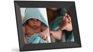 Aura Carver smart digital picture frame 10.1 inch HD WiFi cloud digital frame review