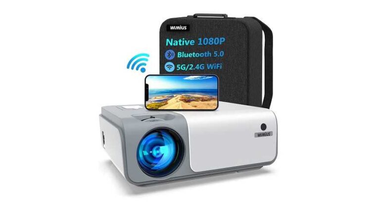 WiMiUS W1 WiFi Bluetooth projector review