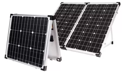 Go Power GP-PSK-130 130w portable folding solar kit with 10 AMP solar controller price