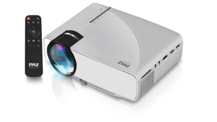 Pyle portable multimedia home theater projector review