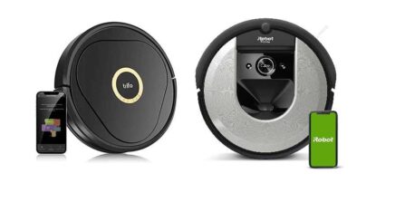 TRIFO vs Roomba robot and mop vacuum cleaner comparison
