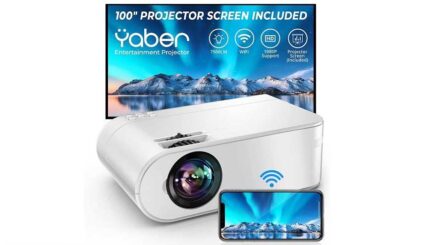 Yaber V2 WiFi mini 7500L projector review