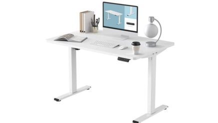 FlexiSpot EN1 electric white standing desk review