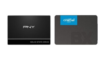 PNY CS900 vs Crucial BX500 comparison