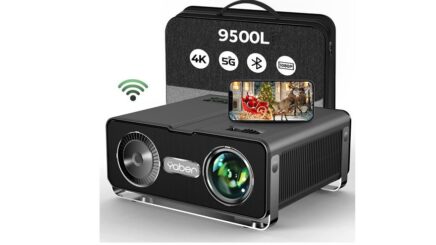Yaber V10 5G WiFi Bluetooth projector 9500l full HD native 1080p projector review