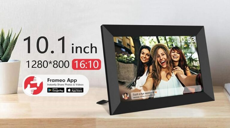 Frameo 10.1 inch smart WiFi digital photo frame review