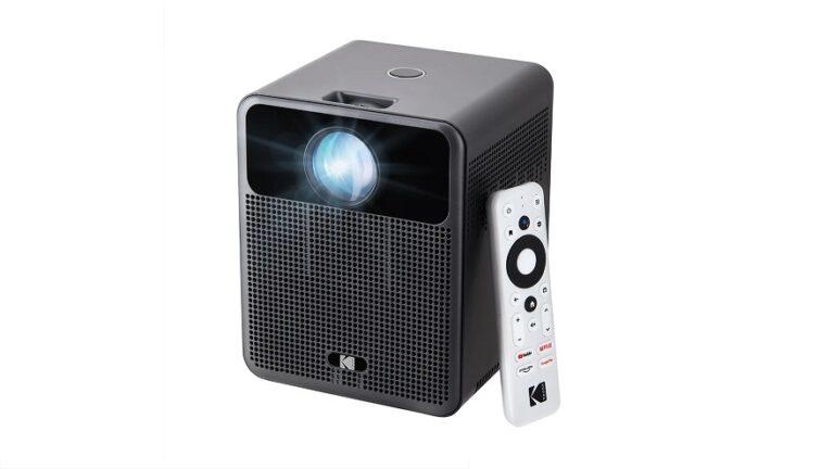 Kodak FLIK HD10 smart projector 1080p WiFi projector with android TV review